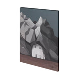 Flatten Barn II by Jonathan Klassen a Hand Embellished Textured Canvas from Mercana - Luna Furniture
