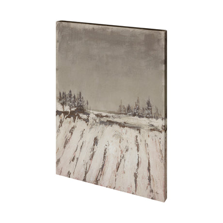 Silent Snow II by Jonathan Klassen a Hand Embellished Textured Canvas from Mercana - Luna Furniture