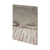 Silent Snow II by Jonathan Klassen a Hand Embellished Textured Canvas from Mercana - Luna Furniture