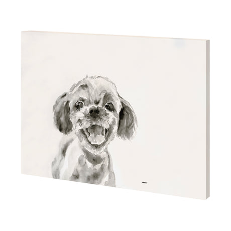 Walk Time 3 by Mercana Studio a Hand Embellished Textured Canvas from Mercana - Luna Furniture