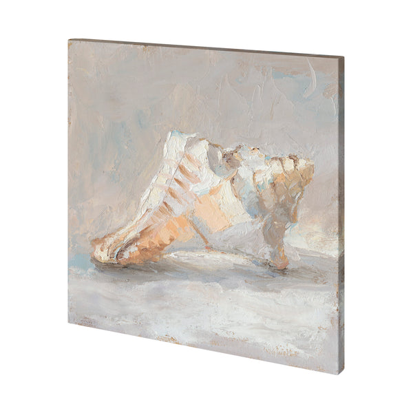 Impressionist Shell Study I by Mercana Studio a Hand Embellished Textured Canvas