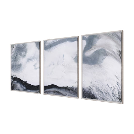 Are One I (Set 3) by Gabrielle Crawford a Hand Embellished Textured Framed Canvas from Mercana - Luna Furniture
