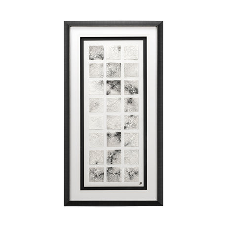 Cracking Blocks by Studio M a handmade Original Framed Artwork under Glass from Mercana - Luna Furniture