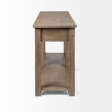 Harrelson III 72L x 18W Brown Wood 4 Drawer Console Table from Mercana - Luna Furniture