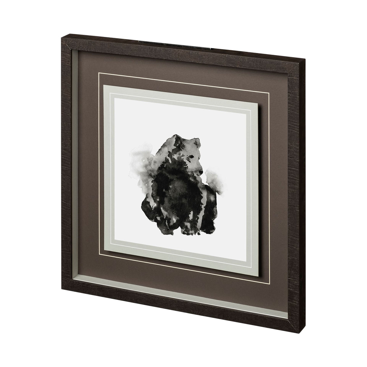 Keemun by Kristine Hegre a Hand Embellished Textured Framed Art Print Matted under Glass from Mercana - Luna Furniture