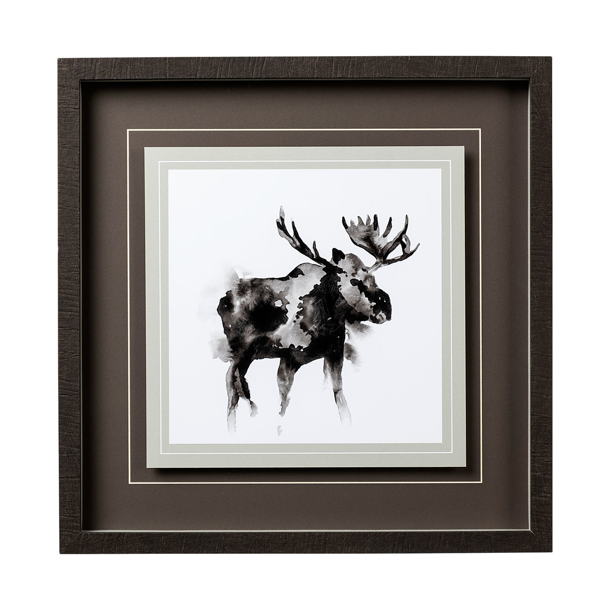 Yunnan by Kristine Hegre a Hand Embellished Textured Framed Art Print Matted under Glass from Mercana - Luna Furniture