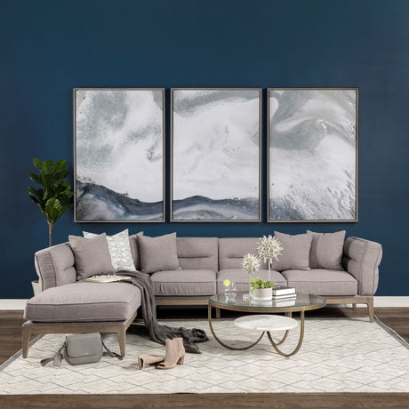 Are One I (Set 3) by Gabrielle Crawford a Hand Embellished Textured Framed Canvas from Mercana - Luna Furniture