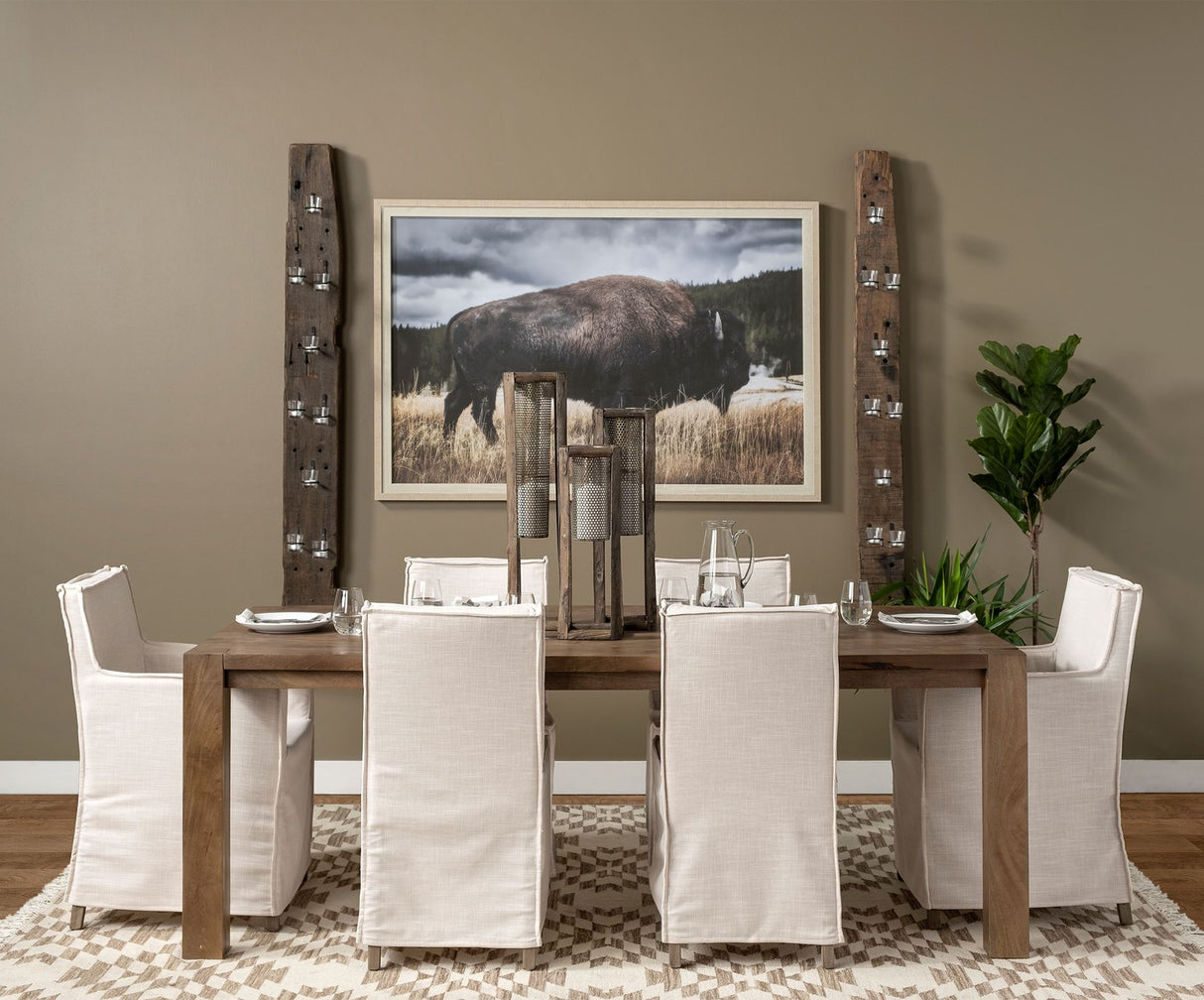 Yellowstone Bison by Dunker a Framed Photo Art Print Matted under Glass from Mercana - Luna Furniture