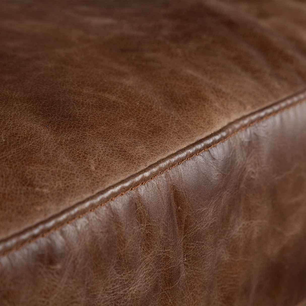 Cochrane I 33L x 33W x 32.25H Brown Leather Wrapped Chair from Mercana - Luna Furniture