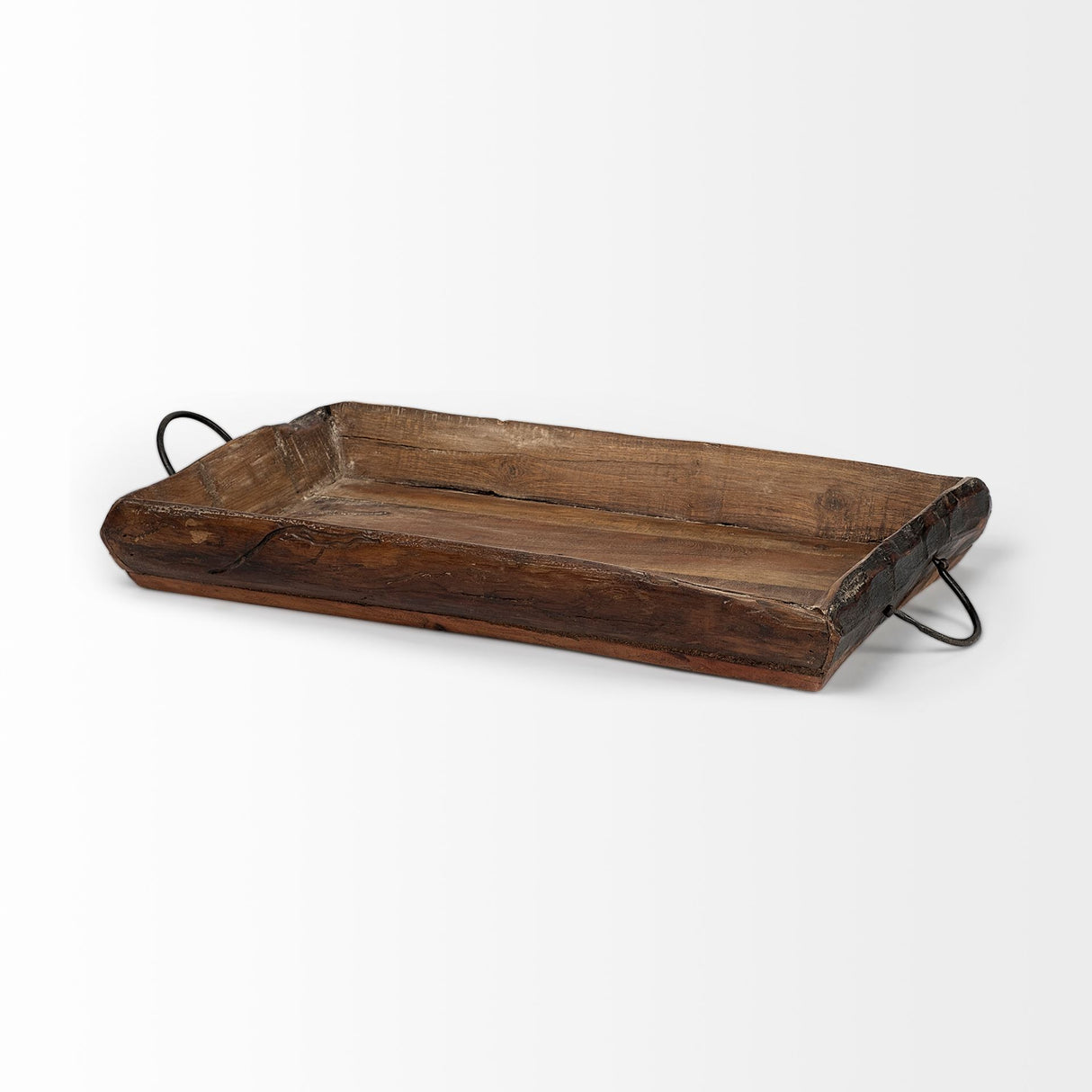 Durone (Set of 2) Brown Wooden Live Edge Serving Trays from Mercana - Luna Furniture