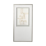 Stave II by Studio M a handmade Original Framed Artwork under Glass from Mercana - Luna Furniture