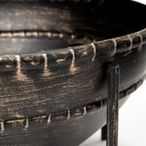 Cauldron (Set of 2) Brown Metal Bowls from Mercana - Luna Furniture