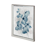 Aubretia I by Melody Ducharme a Hand Embellished Textured Framed Art Print Matted under Glass from Mercana - Luna Furniture