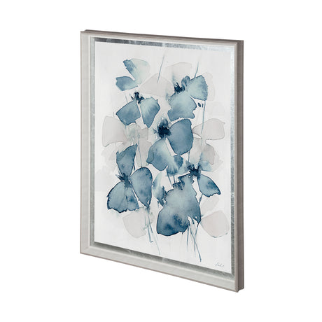 Aubretia I by Melody Ducharme a Hand Embellished Textured Framed Art Print Matted under Glass from Mercana - Luna Furniture
