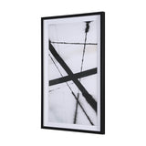 Clouding Mirror II by Panpan Zhang a Framed Art Print Matted under Glass from Mercana - Luna Furniture