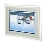 Dock Tight by Mercana Studio a Framed Art Print Matted under Glass from Mercana - Luna Furniture