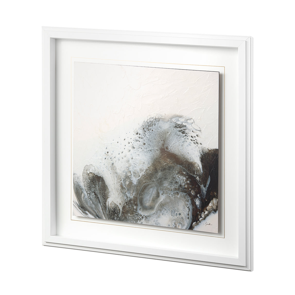 Threshold I by Mercana Studio a Hand Embellished Textured Framed Art Print from Mercana - Luna Furniture