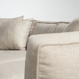 Denali IV 121" Beige Upholstered Wooden Frame Left Four Seater Sectional from Mercana - Luna Furniture