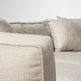 Denali III Beige Upholstered Wooden Frame Sectional from Mercana - Luna Furniture