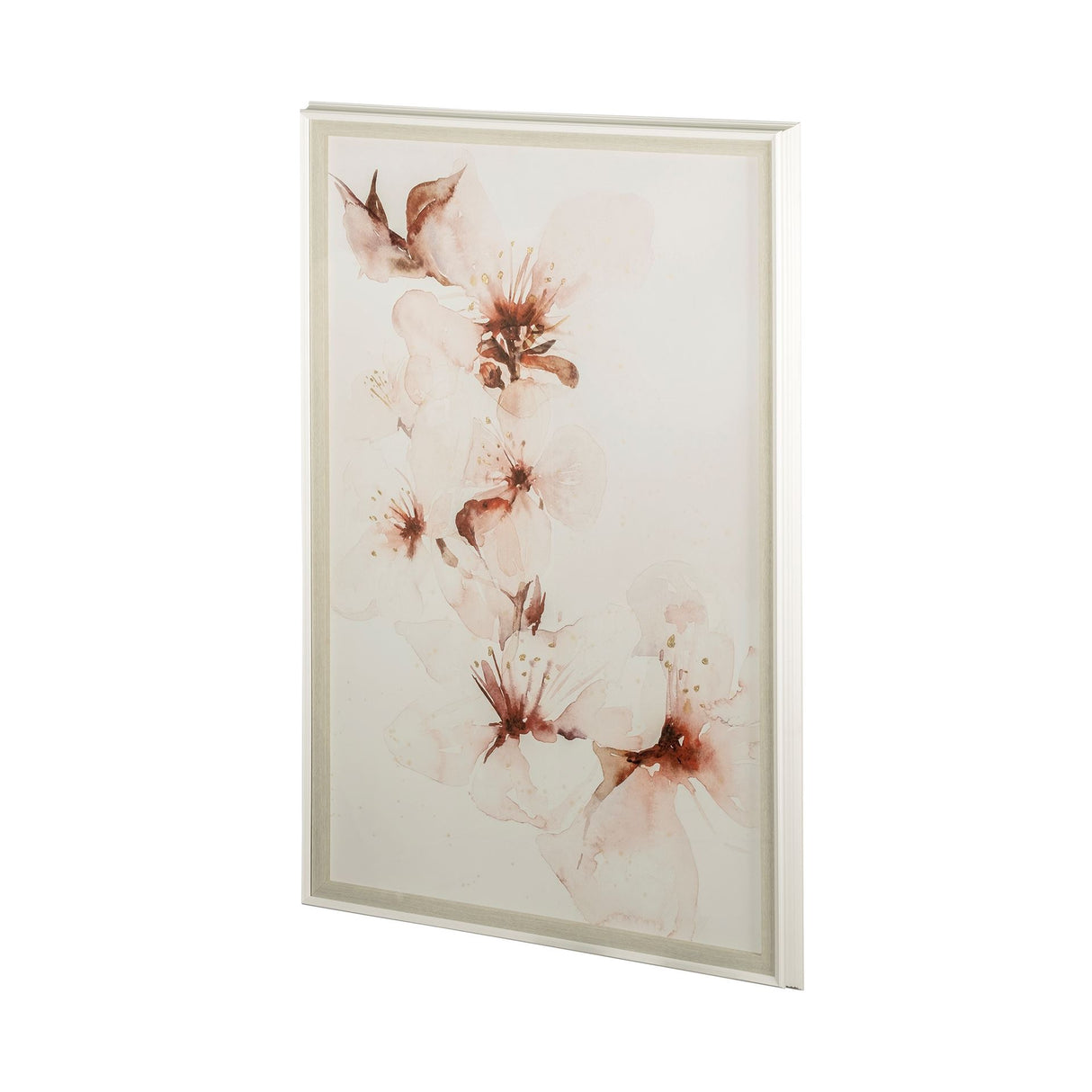 Watercolor Blossoms II by PI Studio a Hand Embellished Textured Framed Art Print Matted under Glass from Mercana - Luna Furniture