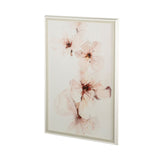 Watercolor Blossoms III by PI Studio a Hand Embellished Textured Framed Art Print Matted under Glass from Mercana - Luna Furniture