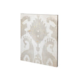 Shadow Ikat V by Chariklia Zarris a Hand Embellished Textured Canvas from Mercana - Luna Furniture