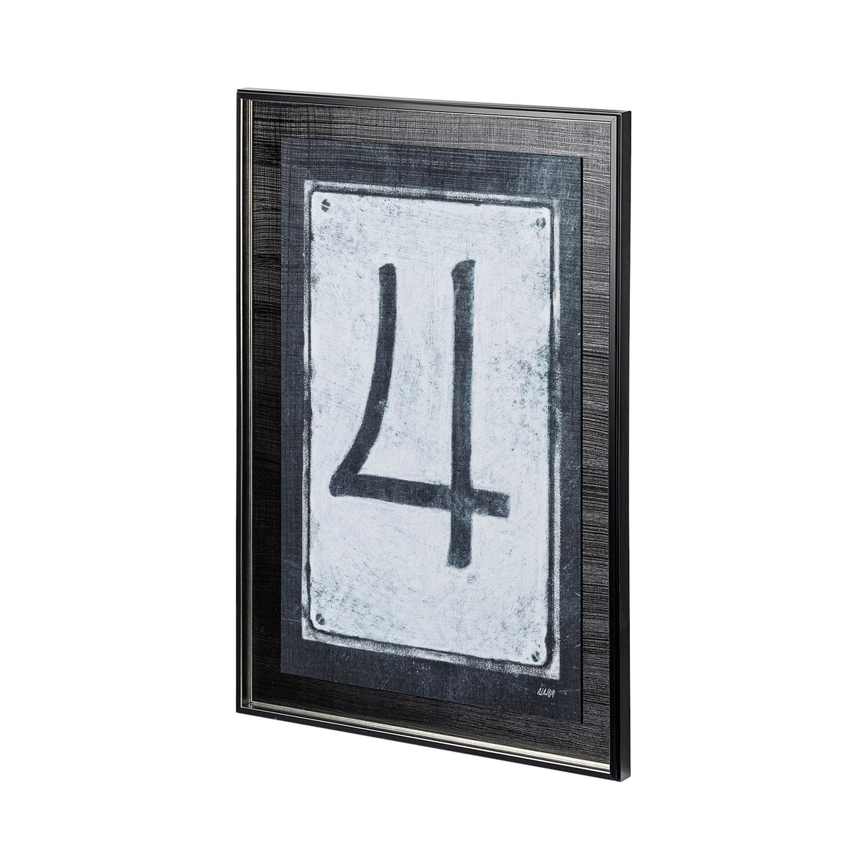 Value Collector 4 by Mercana Studio a Hand Embellished Textured Framed Art Print from Mercana - Luna Furniture