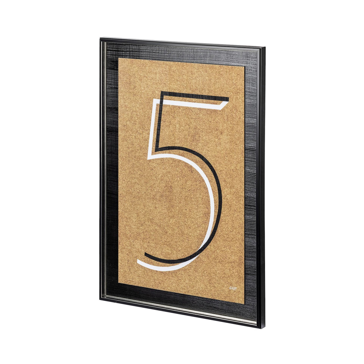 Value Collector 5 by Mercana Studio a Hand Embellished Textured Framed Art Print from Mercana - Luna Furniture