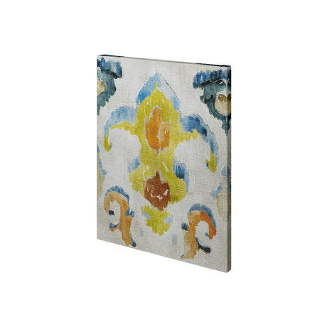 Bohemian Ikat II by Chariklia Zarris a Hand Embellished Textured Canvas from Mercana - Luna Furniture