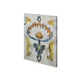 Bohemian Ikat VI by Chariklia Zarris a Hand Embellished Textured Canvas from Mercana - Luna Furniture