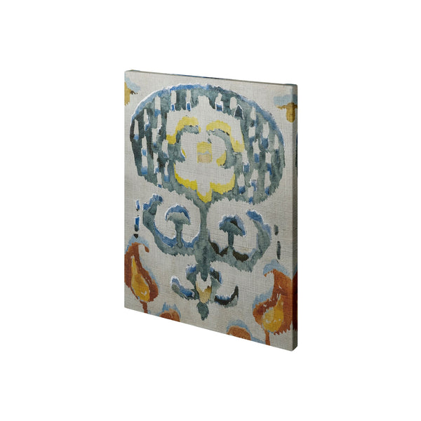 Bohemian Ikat I by Chariklia Zarris a Hand Embellished Textured Canvas
