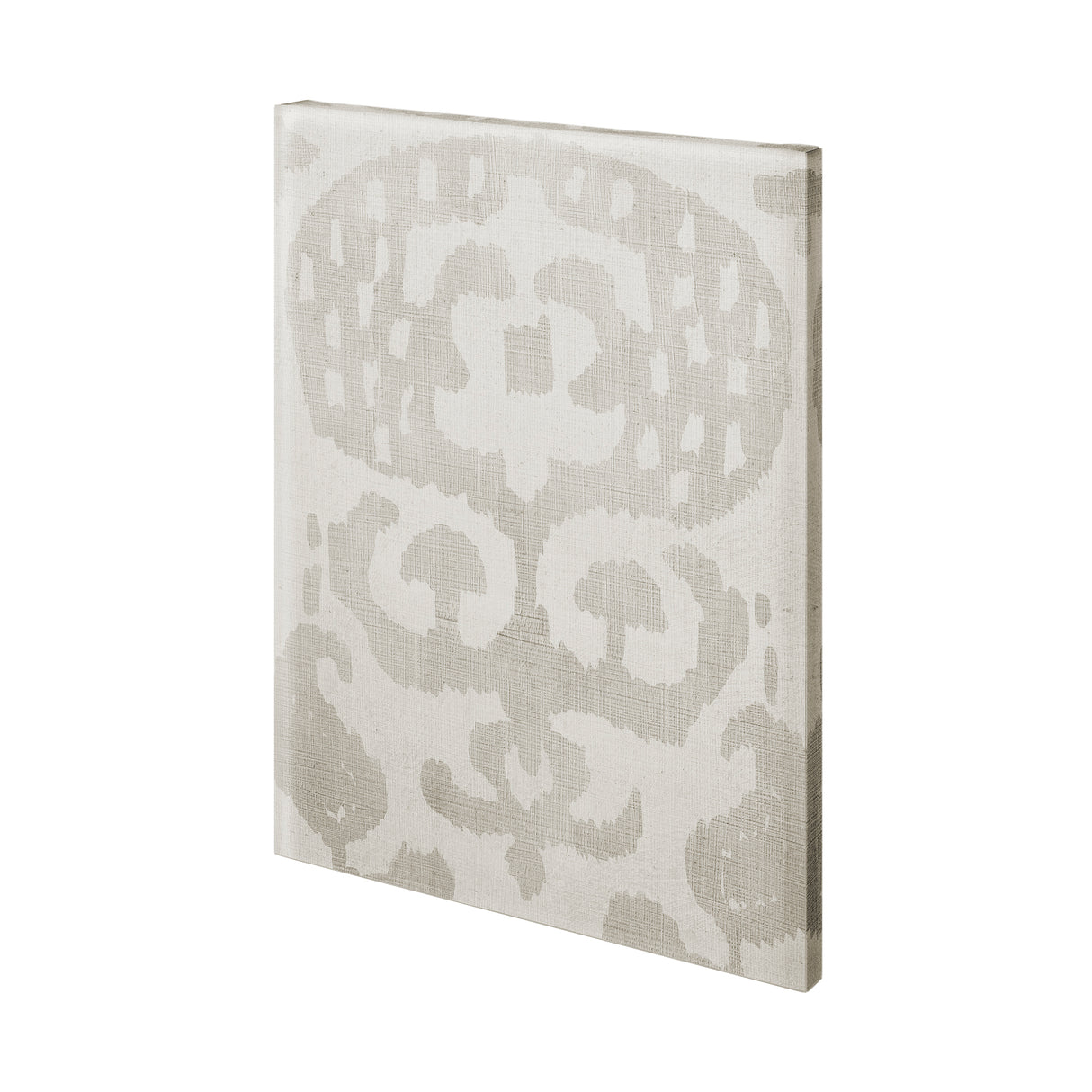 Shadow Ikat I by Chariklia Zarris a Hand Embellished Textured Canvas from Mercana - Luna Furniture