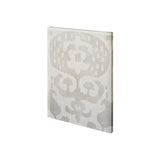 Shadow Ikat I by Chariklia Zarris a Hand Embellished Textured Canvas from Mercana - Luna Furniture