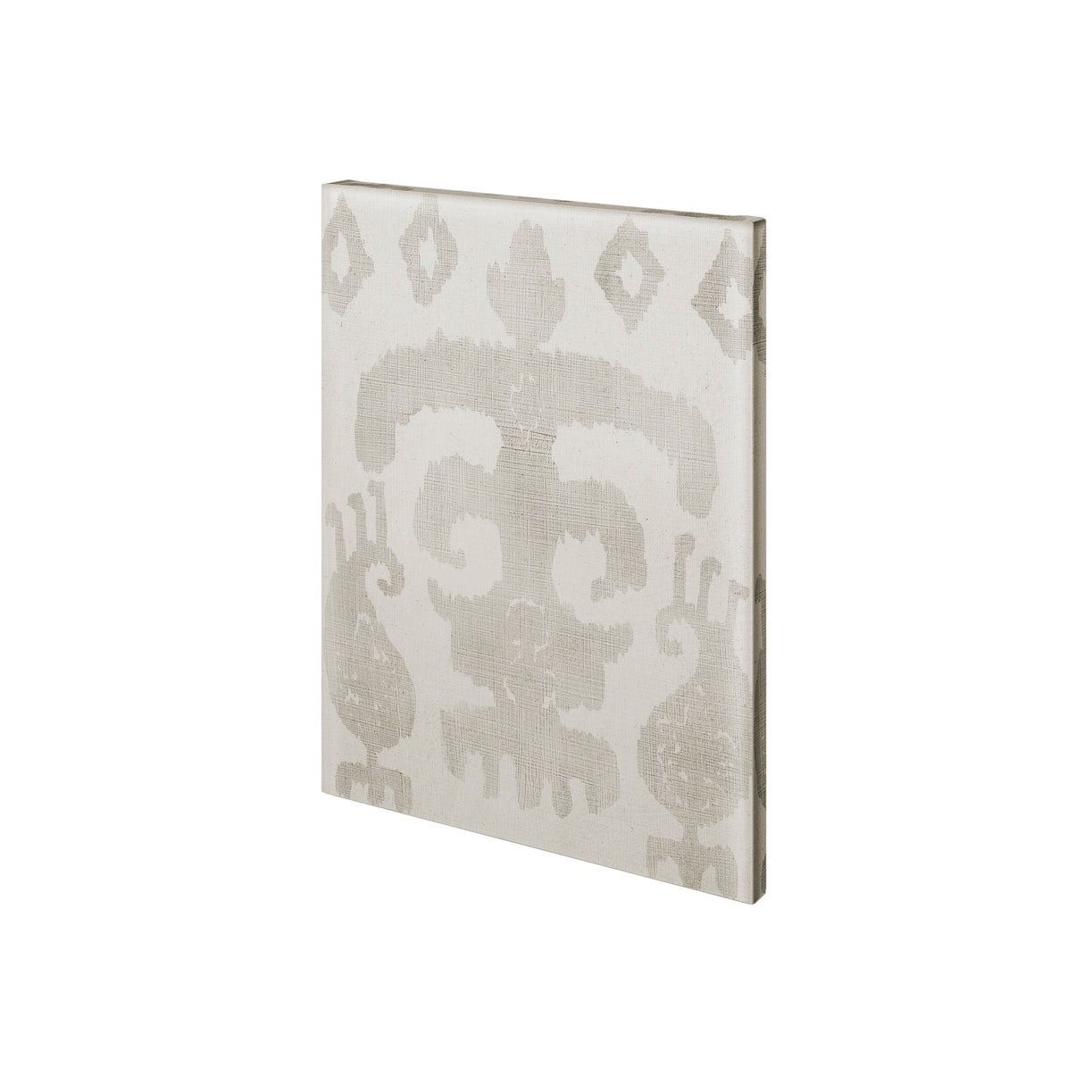 Shadow Ikat III by Chariklia Zarris a Hand Embellished Textured Canvas from Mercana - Luna Furniture