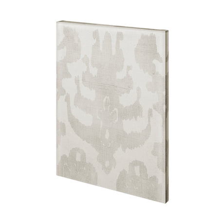 Shadow Ikat IV by Chariklia Zarris a Hand Embellished Textured Canvas from Mercana - Luna Furniture