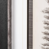Pacific North West Tree Sketch II Melissa Wang Hand Embellished Framed Art Print Matted under Glass from Mercana - Luna Furniture