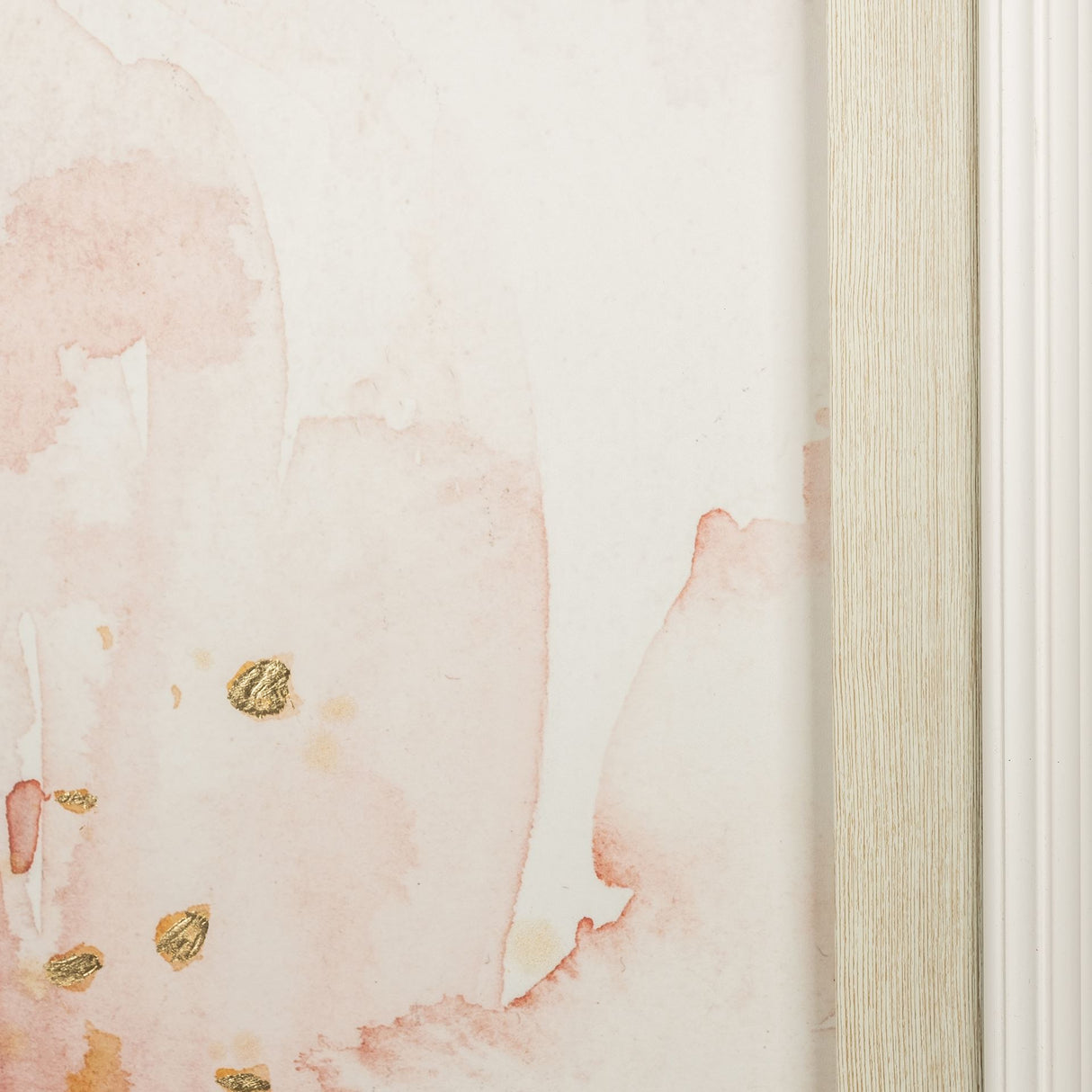 Watercolor Blossoms II by PI Studio a Hand Embellished Textured Framed Art Print Matted under Glass from Mercana - Luna Furniture