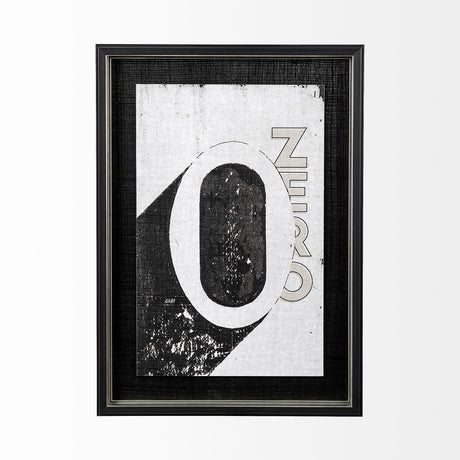 Value Collector 0 by Mercana Studio a Hand Embellished Textured Framed Art Print from Mercana - Luna Furniture