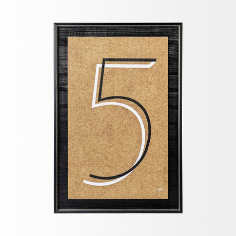 Value Collector 5 by Mercana Studio a Hand Embellished Textured Framed Art Print from Mercana - Luna Furniture