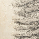 Pacific North West Tree Sketch II by Melissa Wang a Hand Embellished Textured Canvas from Mercana - Luna Furniture