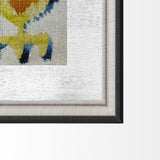 Bohemian Ikat III by Chariklia Zarris Hand Embellished Textured Framed Art Print Matted under Glass from Mercana - Luna Furniture