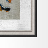 Bohemian Ikat II by Chariklia Zarris a Hand Embellished Textured Framed Art Print Matted under Glass from Mercana - Luna Furniture