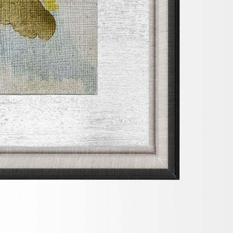 Bohemian Ikat VI by Chariklia Zarris a Hand Embellished Textured Framed Art Print Matted under Glass from Mercana - Luna Furniture