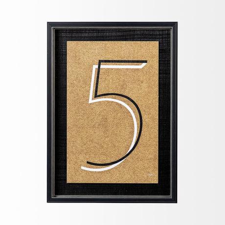 Value Collector 5 by Mercana Studio a Hand Embellished Textured Framed Art Print from Mercana - Luna Furniture