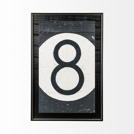 Value Collector 8 by Mercana Studio a Hand Embellished Textured Framed Art Print from Mercana - Luna Furniture
