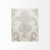 Shadow Ikat II (S) by Chariklia Zarris a Hand Embellished Textured Canvas from Mercana - Luna Furniture