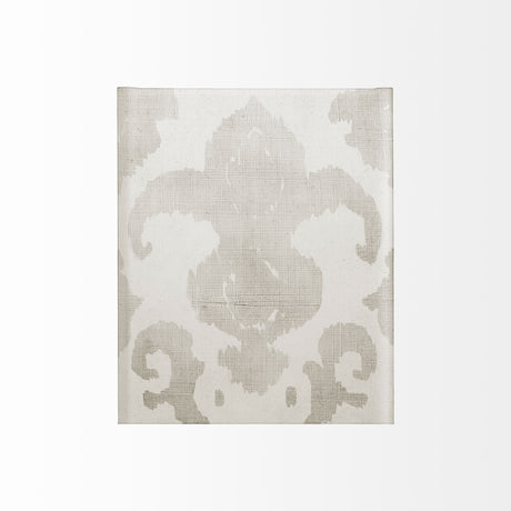 Shadow Ikat II (S) by Chariklia Zarris a Hand Embellished Textured Canvas from Mercana - Luna Furniture