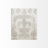 Shadow Ikat III by Chariklia Zarris a Hand Embellished Textured Canvas from Mercana - Luna Furniture