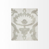 Shadow Ikat VI by Chariklia Zarris a Hand Embellished Textured Canvas from Mercana - Luna Furniture