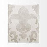 Shadow Ikat II (L) by Chariklia Zarris a Hand Embellished Textured Canvas from Mercana - Luna Furniture